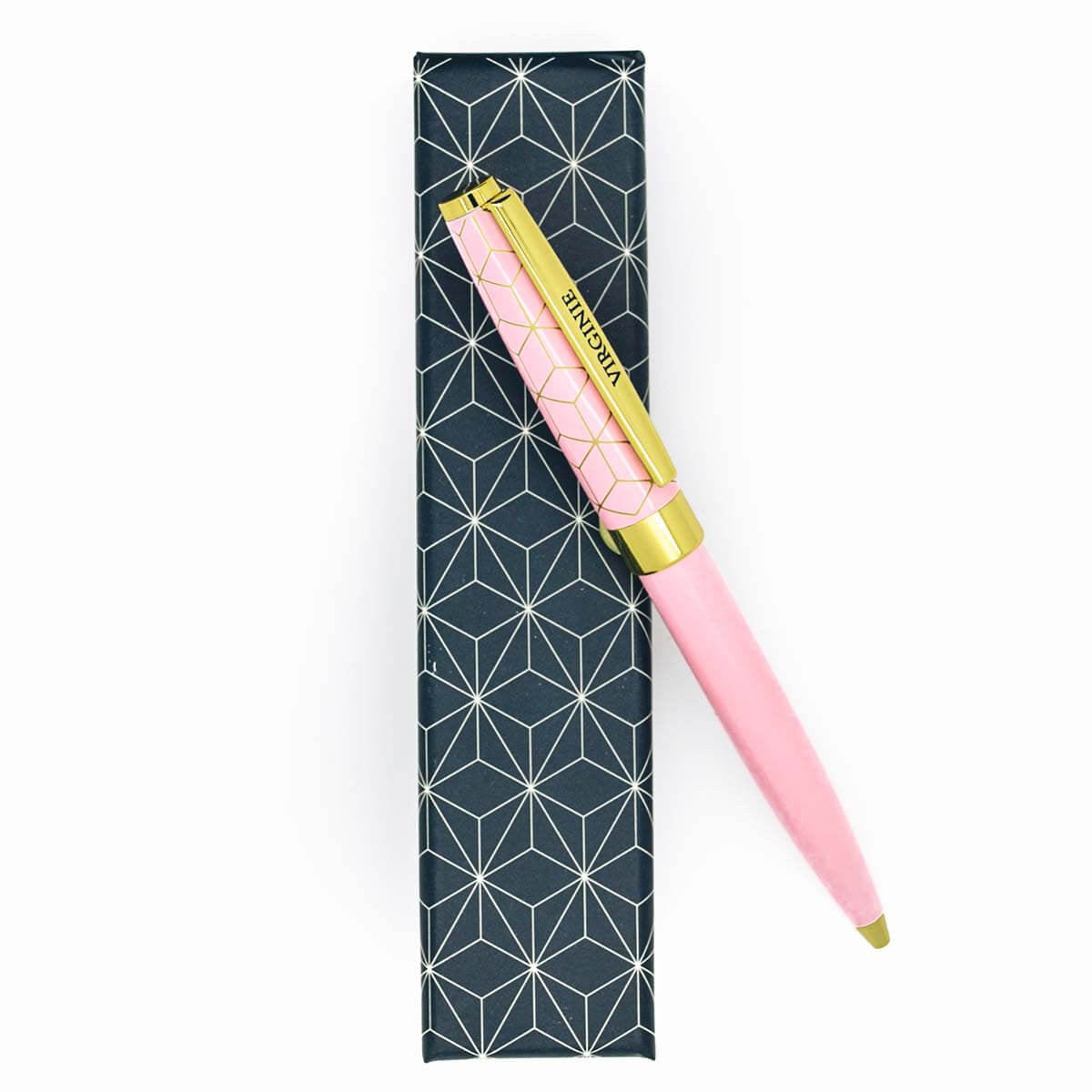 Stylo personnalisé prénom de femme au choix - Pastel Chic