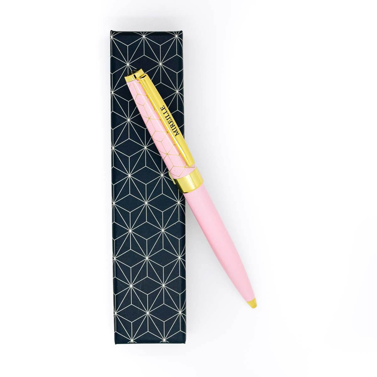 Stylo personnalisé prénom de femme au choix - Pastel Chic