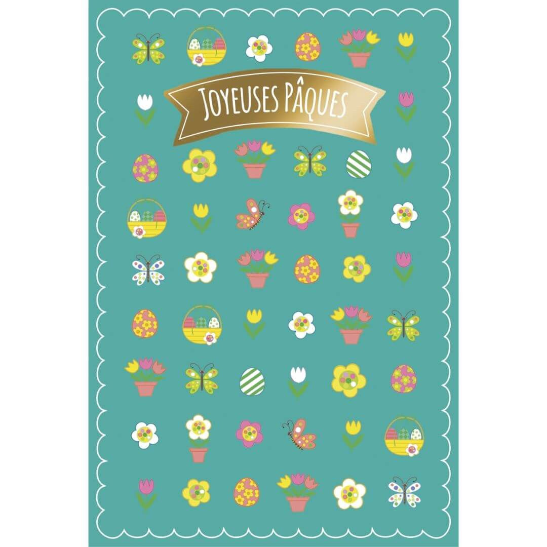 Carte de Pâques - Joyeuses Pâques