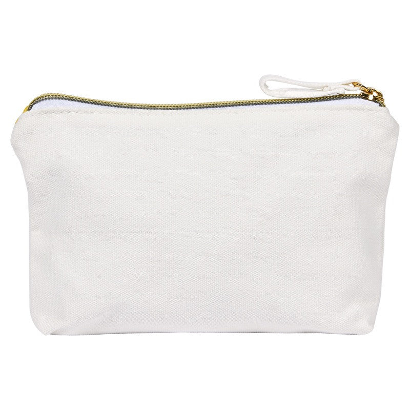 Monstera cotton pouch