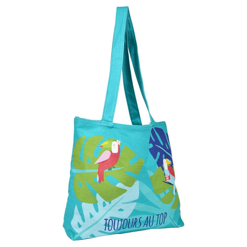 Tote bag coton Toujours au top