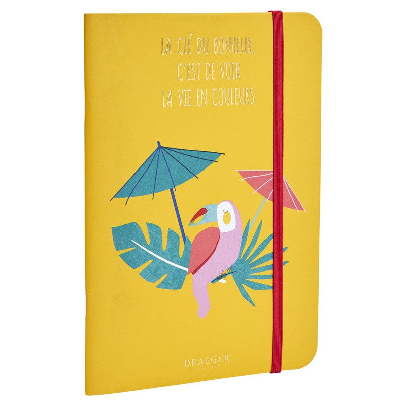 Carnet A5 Toucan & Monstera