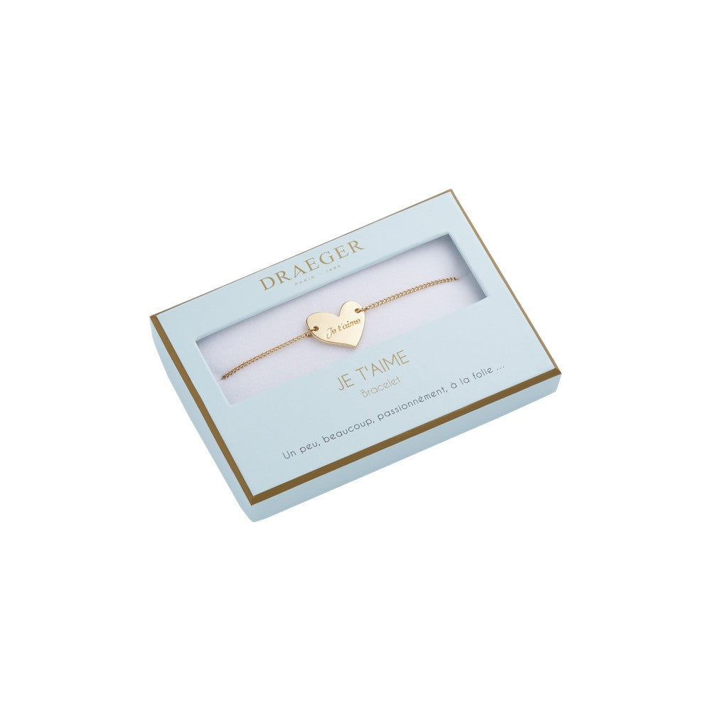 Bracelet Coeur Je t'aime Pastel Chic