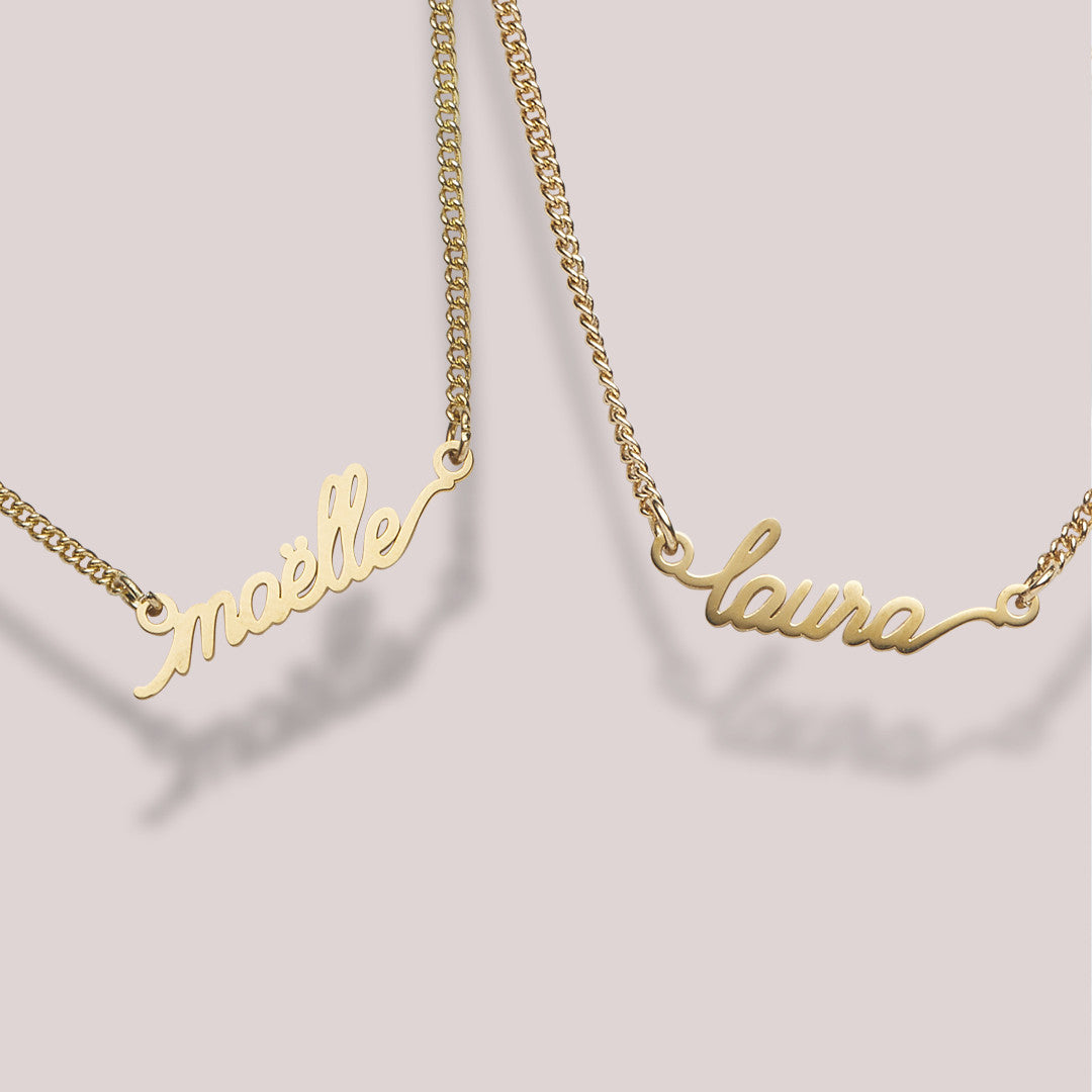 Pastel Chic Name Necklace