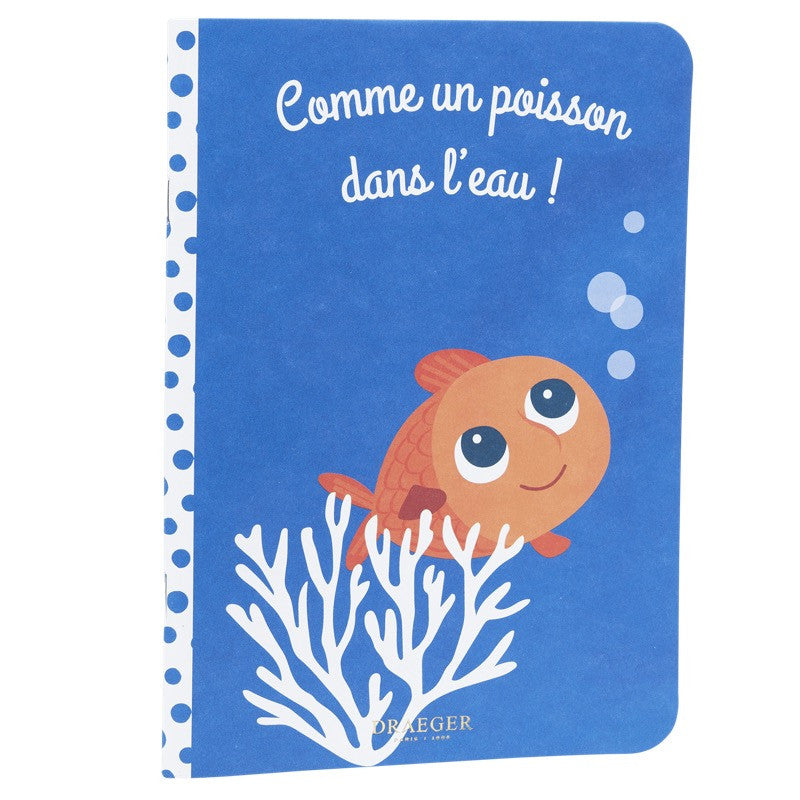 Cahier pour enfant Comme Un Poisson Dans L'Eau