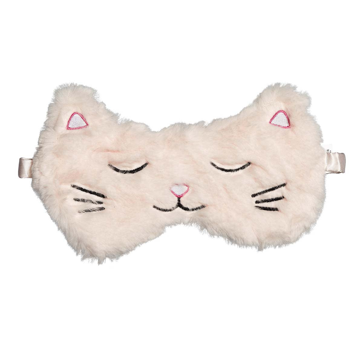 Masque de nuit Chat rose