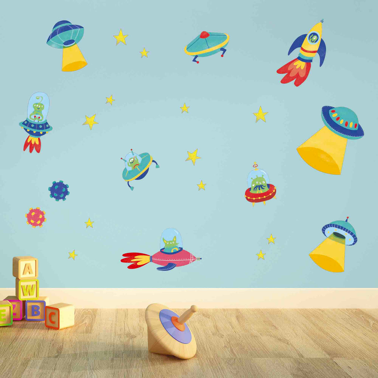 Sticker mural Vaisseau spatial