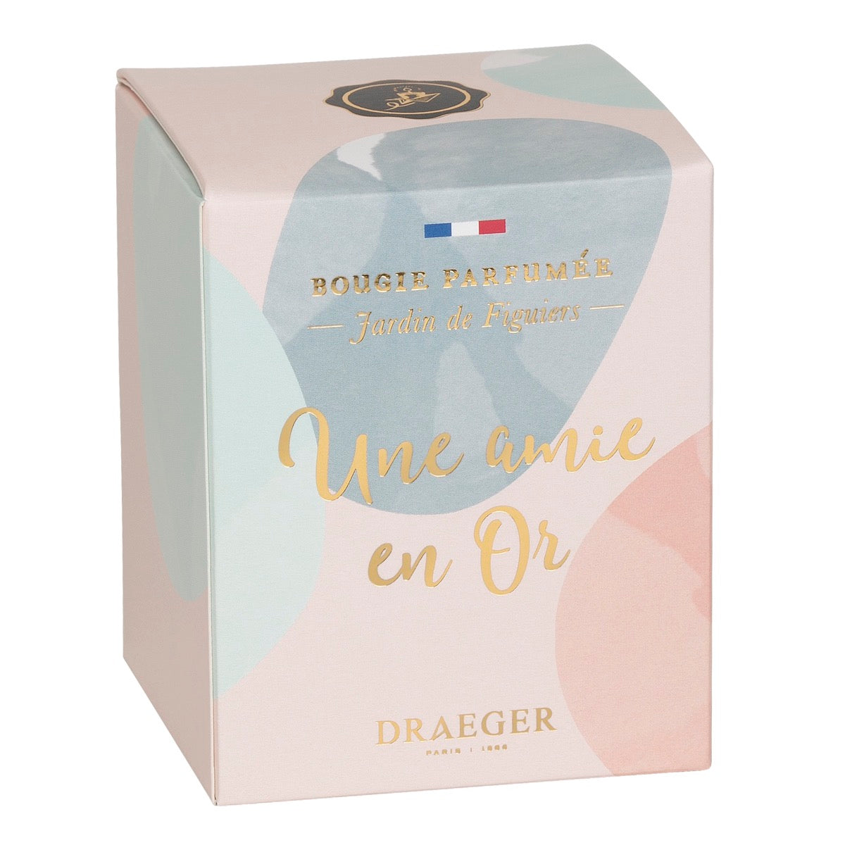 Bougie cadeau - Une amie en or