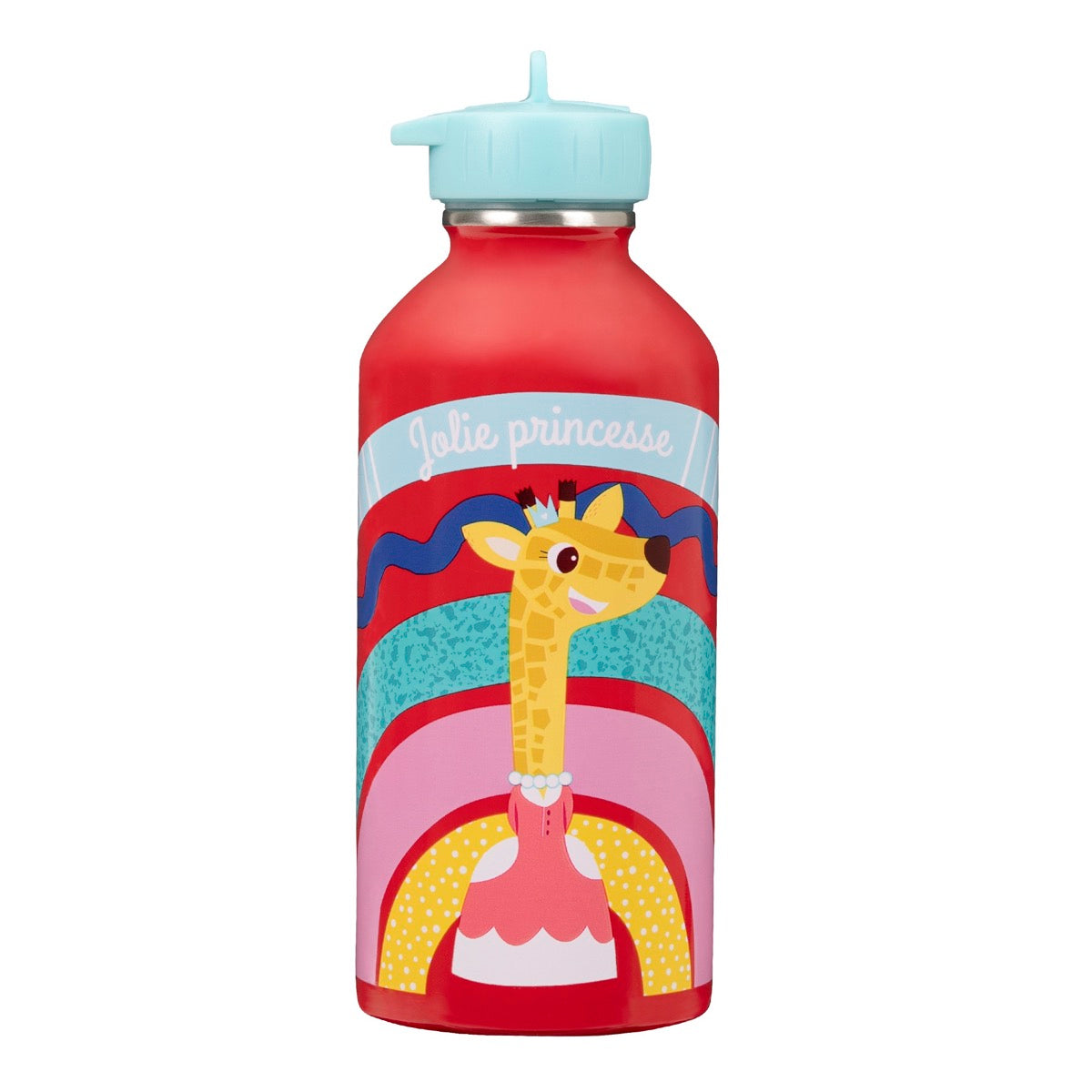 Gourde inox enfant - Jolie princesse - girafe