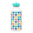 Gourde inox enfant - Triangles multicolores