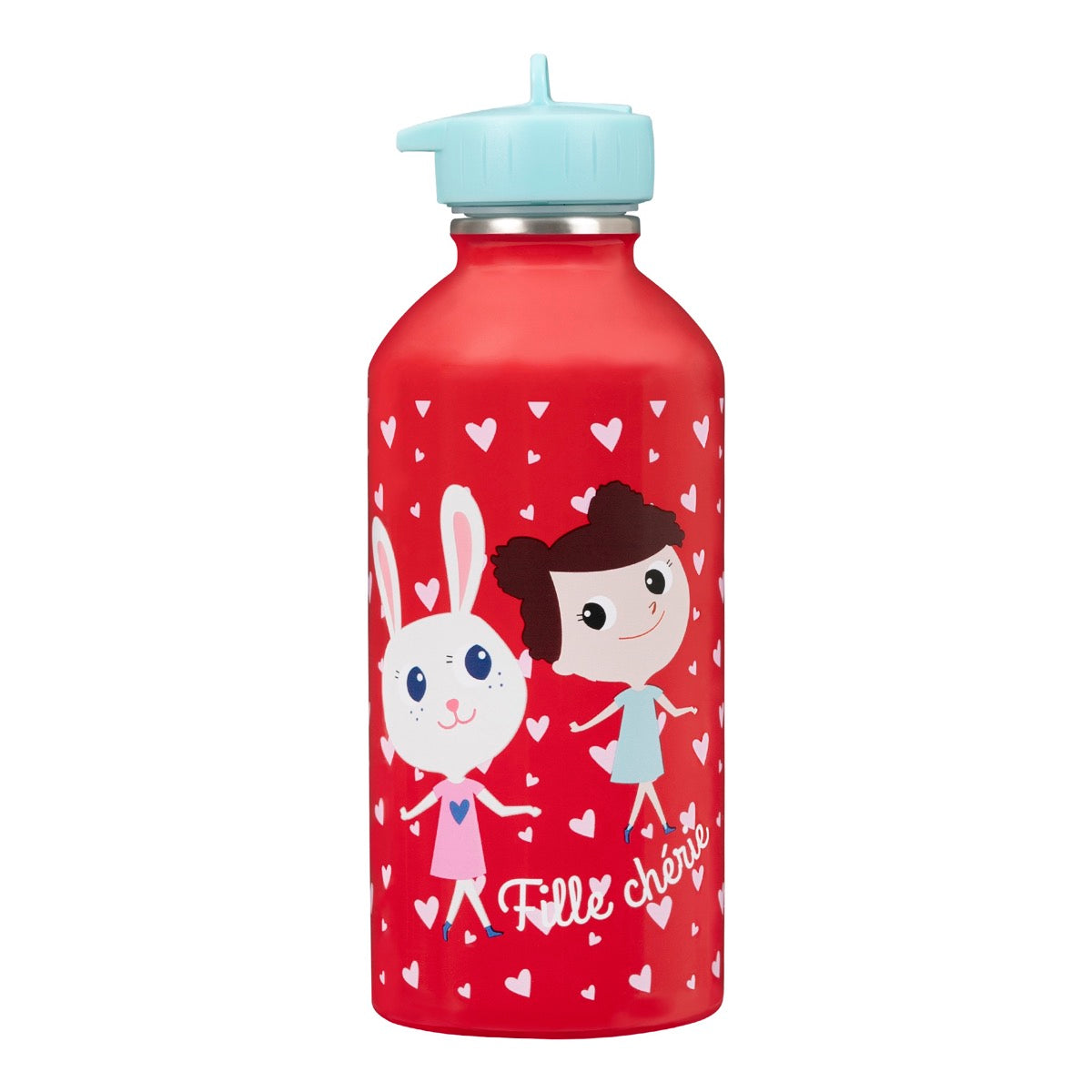 Gourde inox enfant - Fille chérie