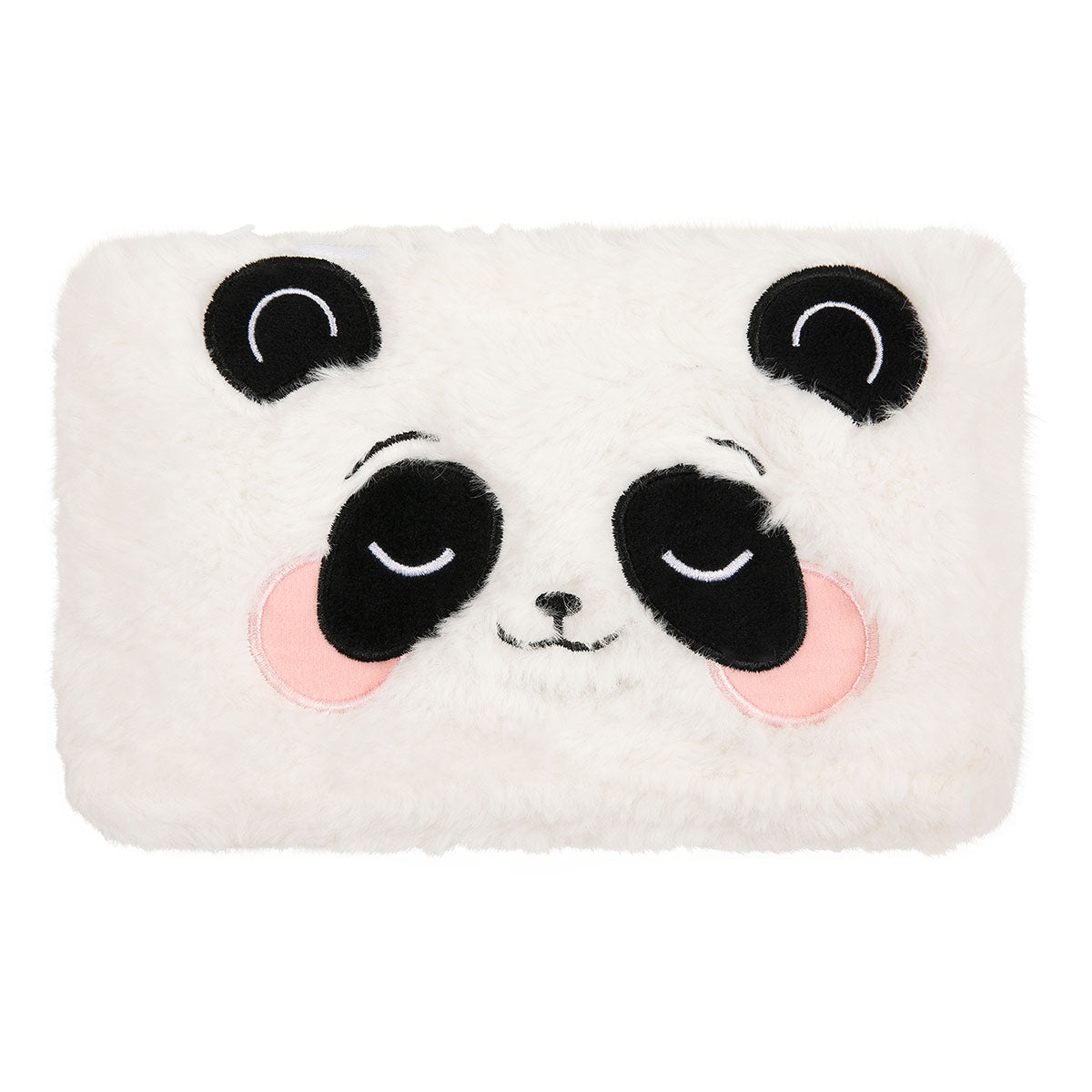 Pochette peluche Panda