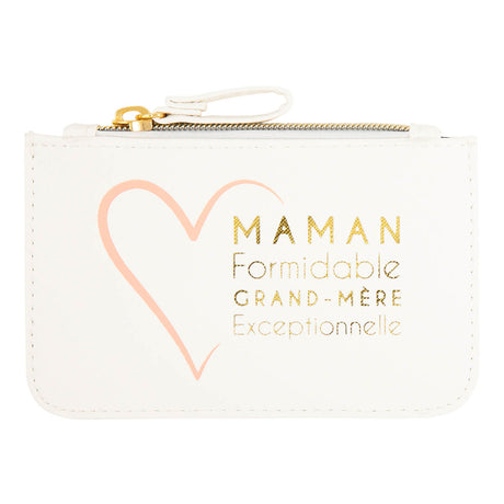 Petite pochette Maman formidable, grand-mère exceptionnelle