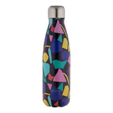 Gourde inox - motif abstrait