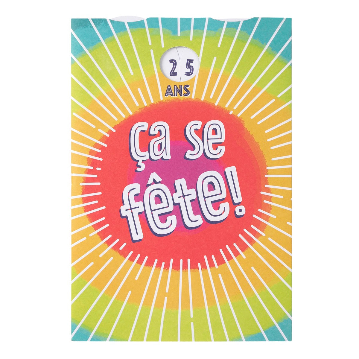 Carte musicale anniversaire Ça se fête