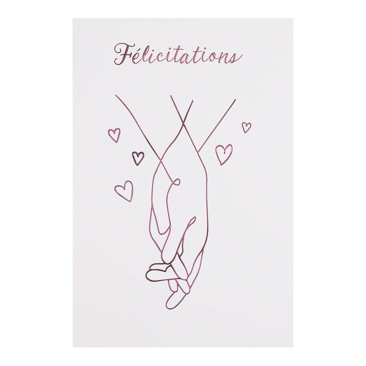 Carte mariage Félicitations