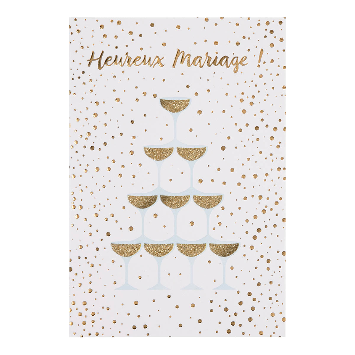 Carte mariage Heureux mariage