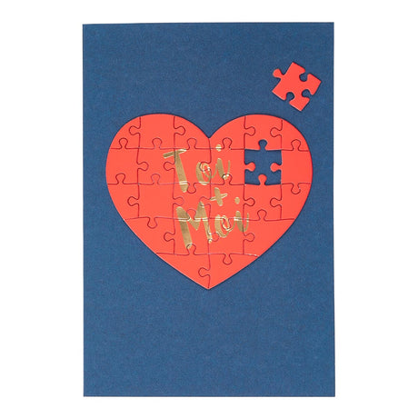 Carte Saint-Valentin - Toi + Moi Puzzle