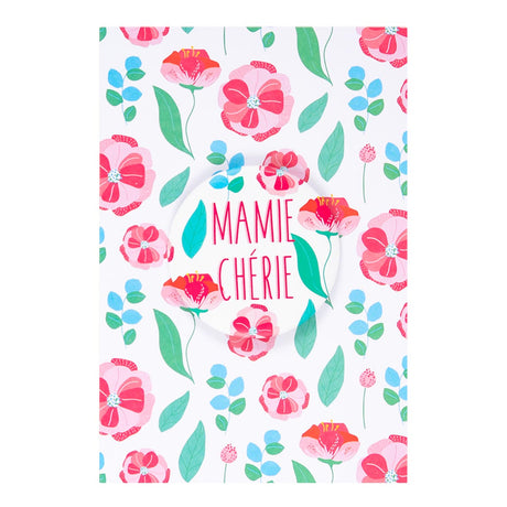 Carte fête des grands-mères - Magnet Mamie Chérie