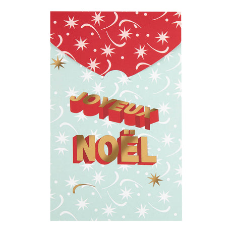 Carte de vœux Surprise Joyeux Noël