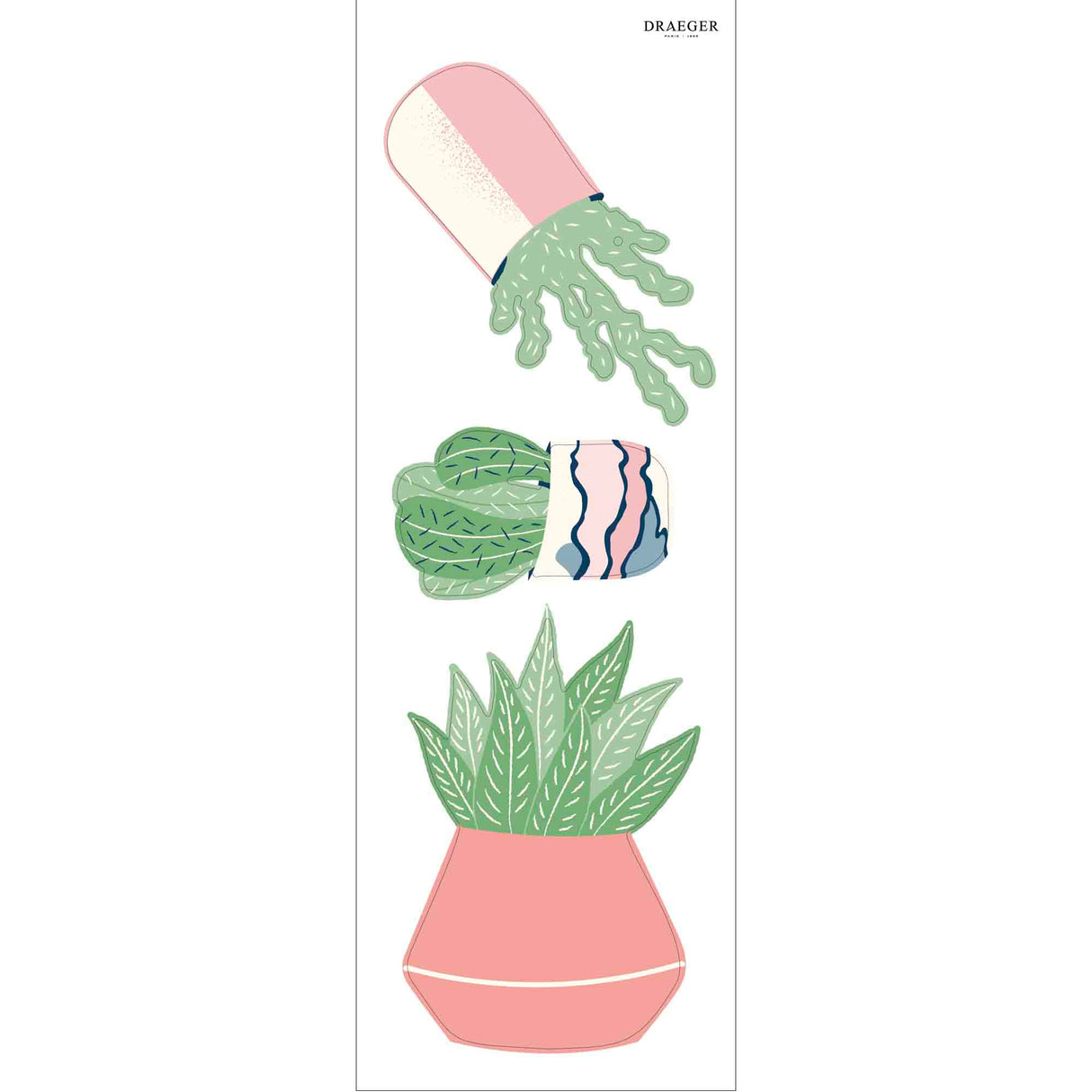 Sticker mural Plantes vertes