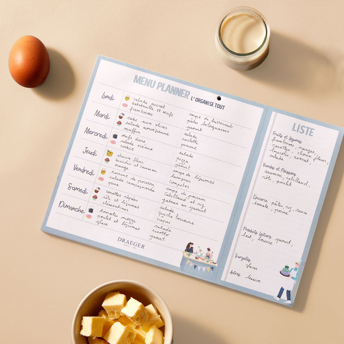 Menu planner - L'organise tout