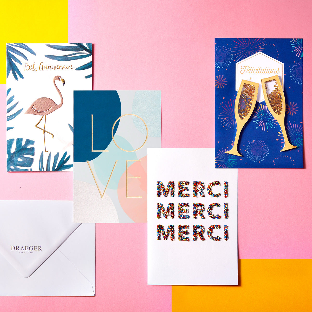 Carte Merci multicolore